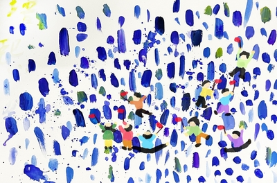 【第14期】“我和我的祖國”少兒主題畫作品線上展